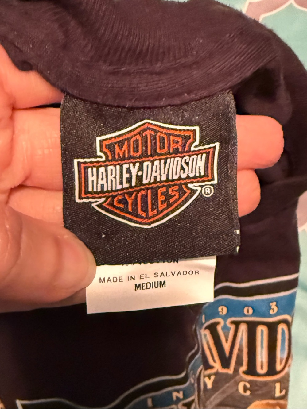 Harley-Davidson  Black Graphic Tee - Route 66 - Picture 5 of 5